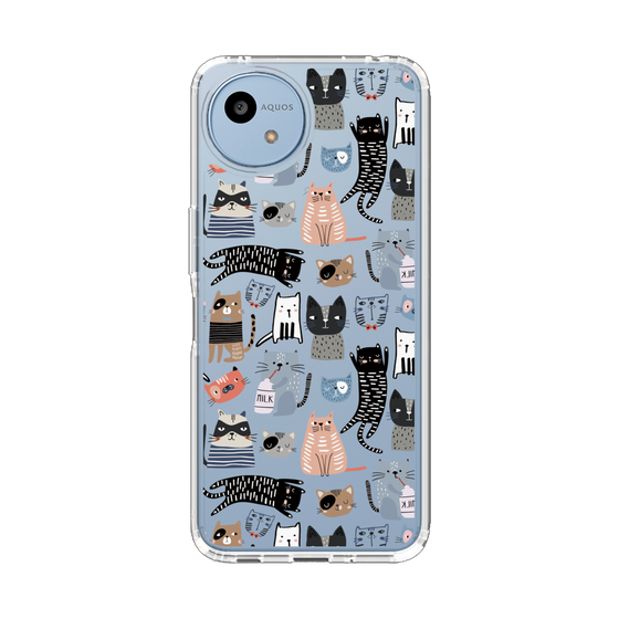 Slim Protection Case［ Funny Cats - 04 ］