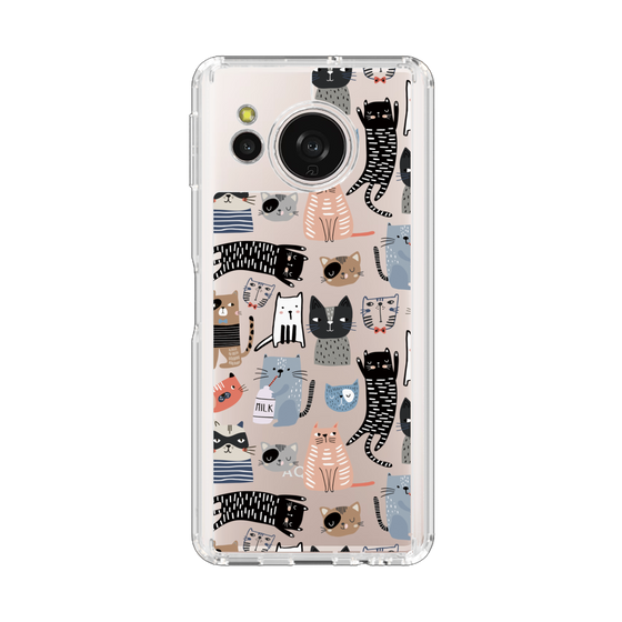 Slim Protection Case［ Funny Cats - 04 ］