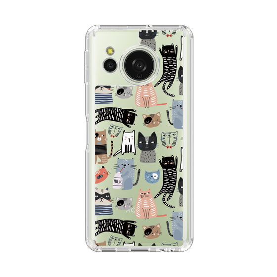 Slim Protection Case［ Funny Cats - 04 ］