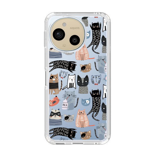 Slim Protection Case［ Funny Cats - 04 ］