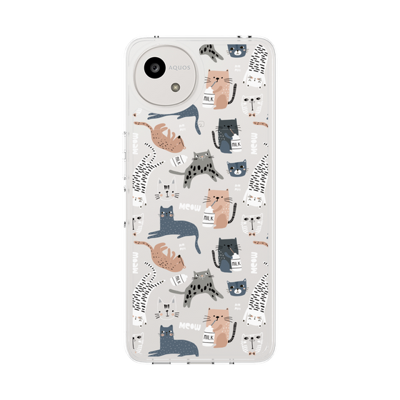 Slim Protection Case［ Funny Cats - 05 ］