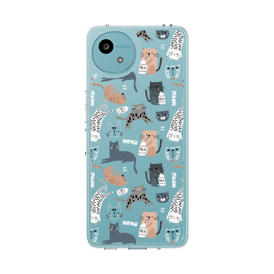 Slim Protection Case［ Funny Cats - 05 ］
