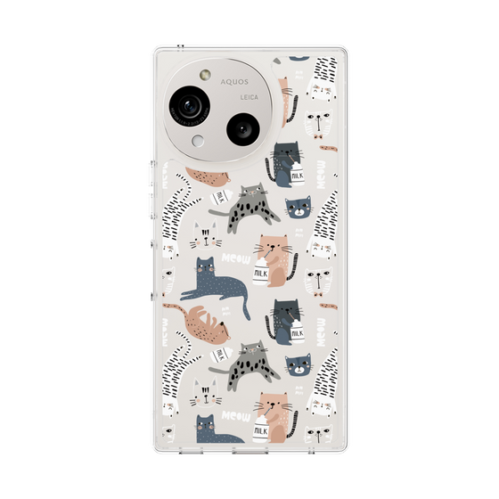 Slim Protection Case［ Funny Cats - 05 ］