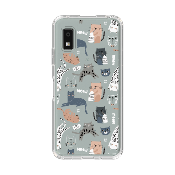 Slim Protection Case［ Funny Cats - 05 ］