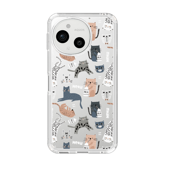 Slim Protection Case［ Funny Cats - 05 ］