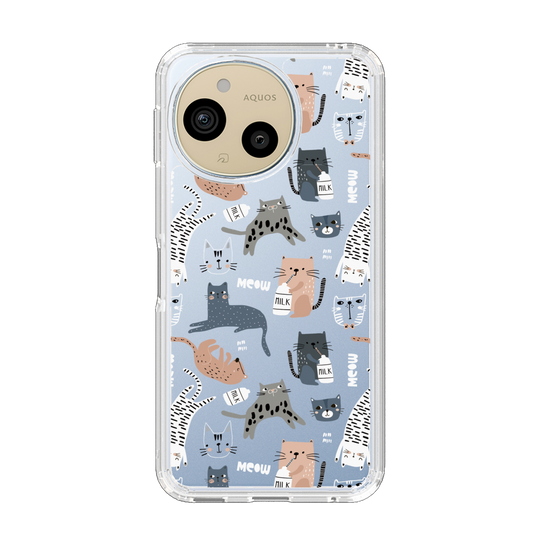 Slim Protection Case［ Funny Cats - 05 ］
