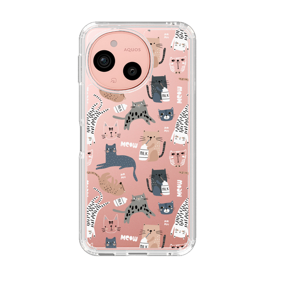 Slim Protection Case［ Funny Cats - 05 ］