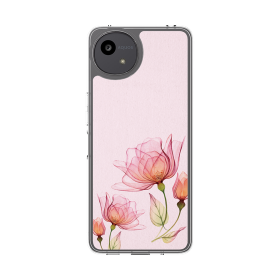 Slim Protection Case［ Natural Flower - Pink ］