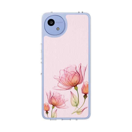 Slim Protection Case［ Natural Flower - Pink ］