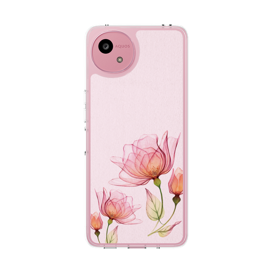 Slim Protection Case［ Natural Flower - Pink ］