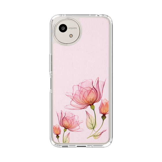 Slim Protection Case［ Natural Flower - Pink ］