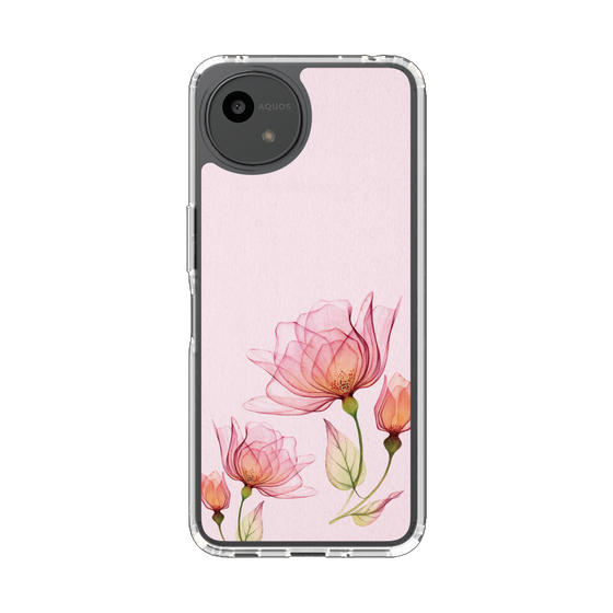 Slim Protection Case［ Natural Flower - Pink ］