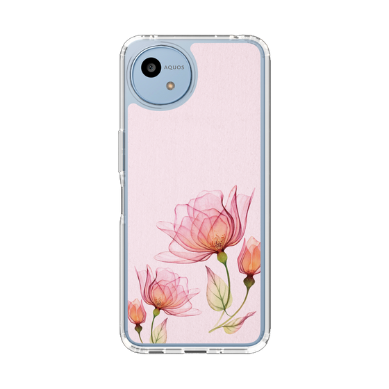 Slim Protection Case［ Natural Flower - Pink ］