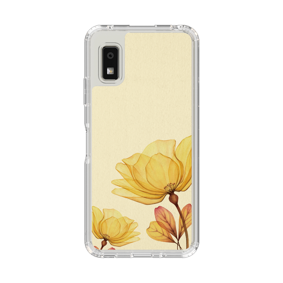 Slim Protection Case［ Natural Flower - Yellow ］