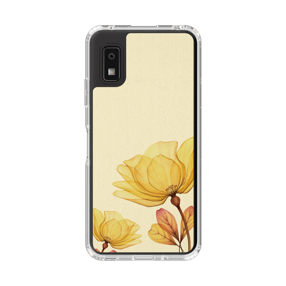 Slim Protection Case［ Natural Flower - Yellow ］