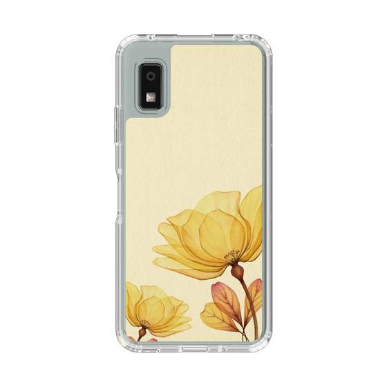 Slim Protection Case［ Natural Flower - Yellow ］