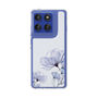 Slim Protection Case［ Natural Flower - blue ］