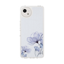 Slim Protection Case［ Natural Flower - blue ］