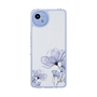 Slim Protection Case［ Natural Flower - blue ］