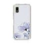 Slim Protection Case［ Natural Flower - blue ］