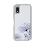 Slim Protection Case［ Natural Flower - blue ］