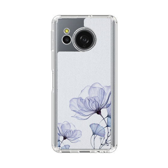 Slim Protection Case［ Natural Flower - blue ］