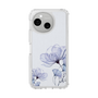 Slim Protection Case［ Natural Flower - blue ］