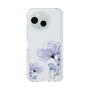 Slim Protection Case［ Natural Flower - blue ］