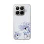 Slim Protection Case［ Natural Flower - blue ］
