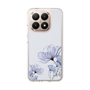 Slim Protection Case［ Natural Flower - blue ］