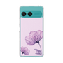 Slim Protection Case［ Natural Flower - Purple ］