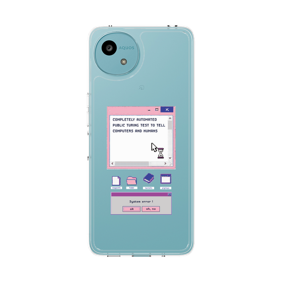 Slim Protection Case［ System error! ］