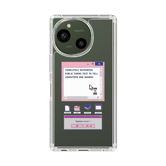 Slim Protection Case［ System error! ］