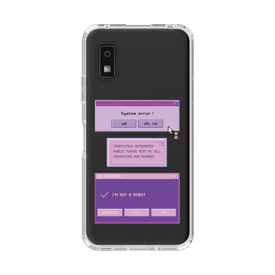 Slim Protection Case［ I'm NOT A ROBBOT! ］