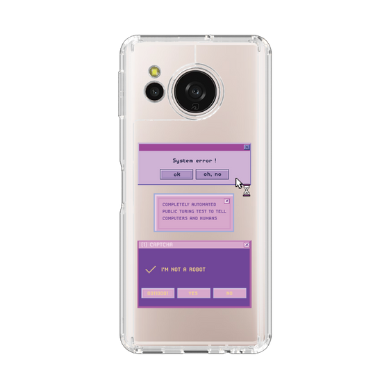 Slim Protection Case［ I'm NOT A ROBBOT! ］