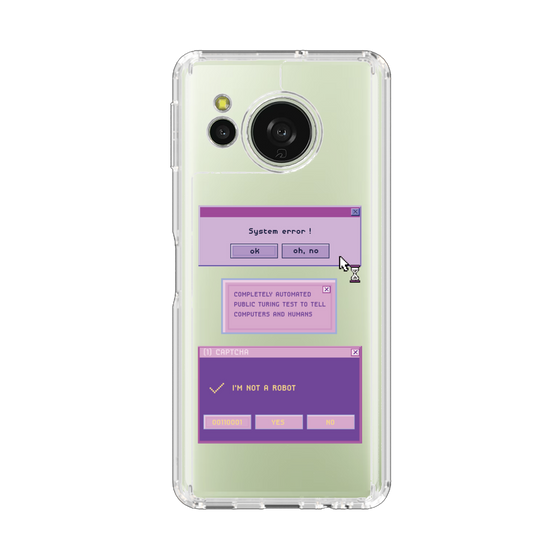 Slim Protection Case［ I'm NOT A ROBBOT! ］