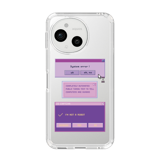 Slim Protection Case［ I'm NOT A ROBBOT! ］