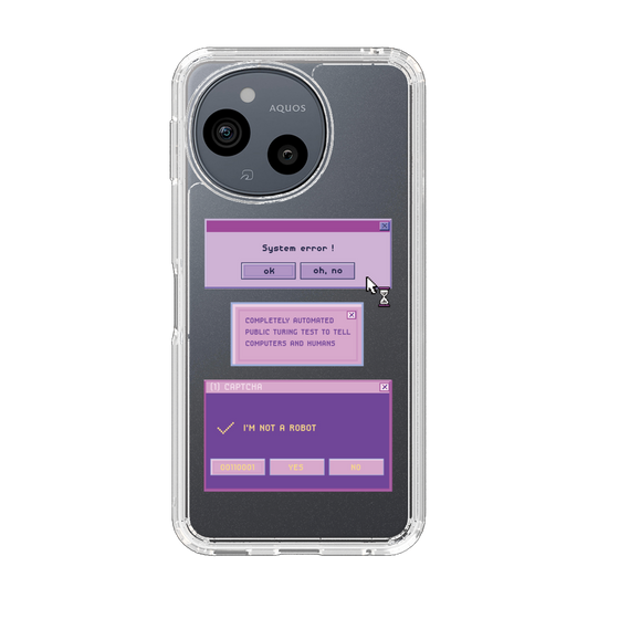 Slim Protection Case［ I'm NOT A ROBBOT! ］