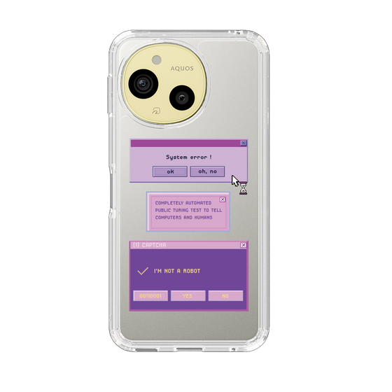 Slim Protection Case［ I'm NOT A ROBBOT! ］