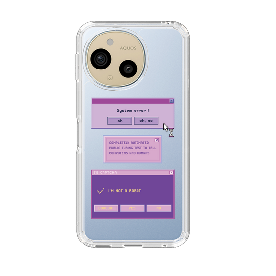 Slim Protection Case［ I'm NOT A ROBBOT! ］