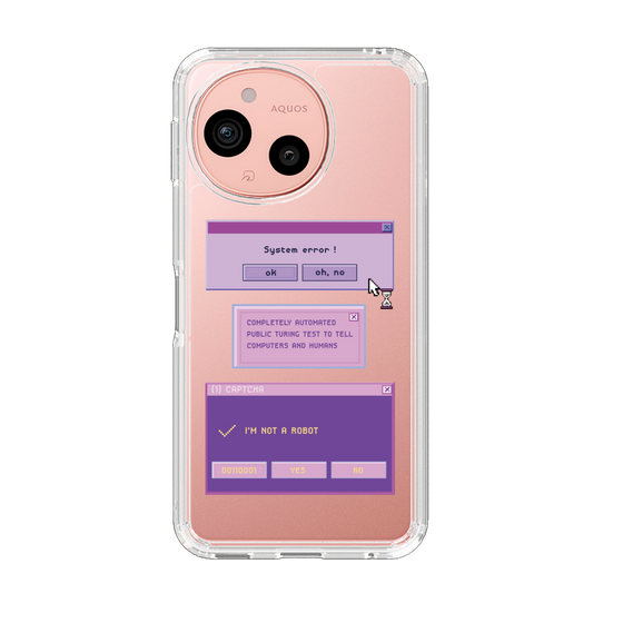 Slim Protection Case［ I'm NOT A ROBBOT! ］