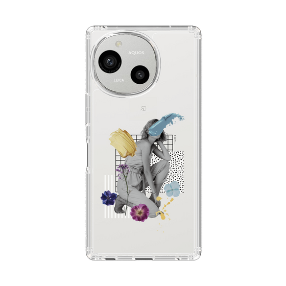 Slim Protection Case［ Cool and languid Dull blue ］