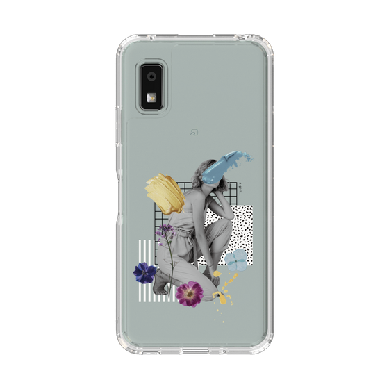 Slim Protection Case［ Cool and languid Dull blue ］