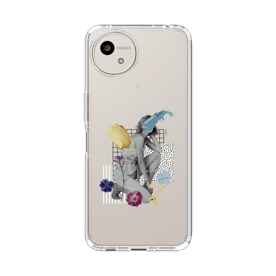 Slim Protection Case［ Cool and languid Dull blue ］