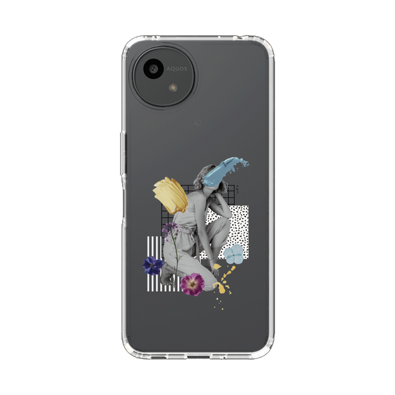 Slim Protection Case［ Cool and languid Dull blue ］