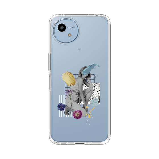 Slim Protection Case［ Cool and languid Dull blue ］