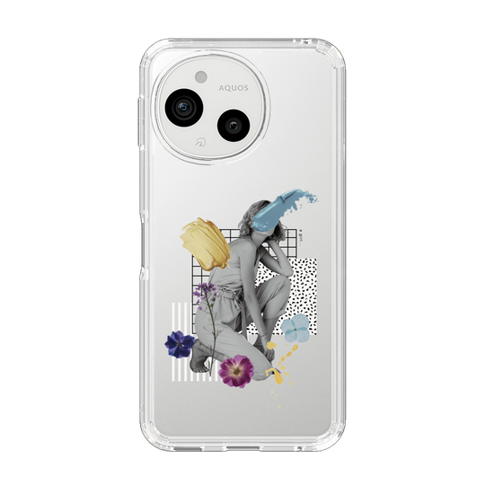 Slim Protection Case［ Cool and languid Dull blue ］