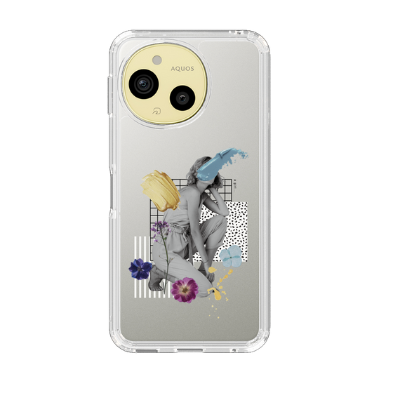 Slim Protection Case［ Cool and languid Dull blue ］