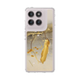 Slim Protection Case［ Marble Nuance Painting Gray ］
