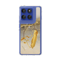 Slim Protection Case［ Marble Nuance Painting Gray ］